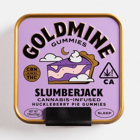 Slumberjack Huckleberry Pie Gummy Tin