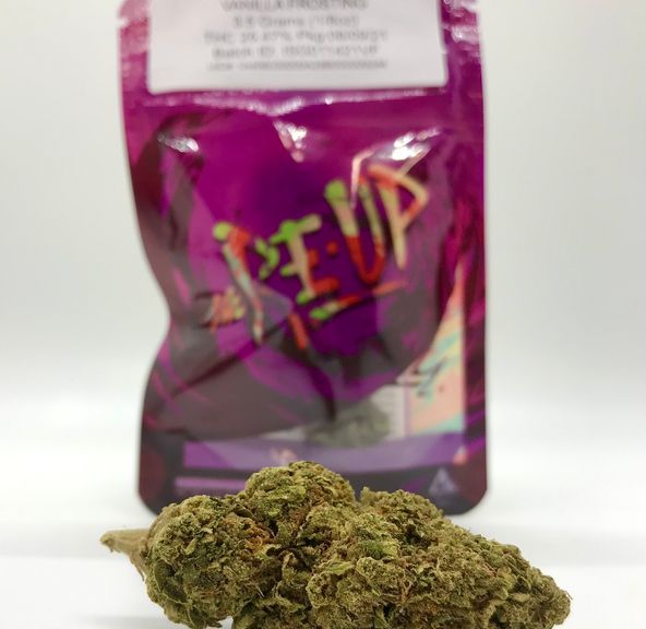 1/8 Vanilla Frosting (25.47%/Hybrid - Indica Dom.) - The Re-Up