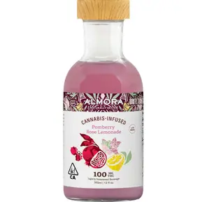 Almora Pomberry Rose Lemonade Live Resin Infused Beverage 100mg