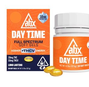 Absolute Xtracts Day Time Soft Gels 30pk 10mg THC/10mg THCv