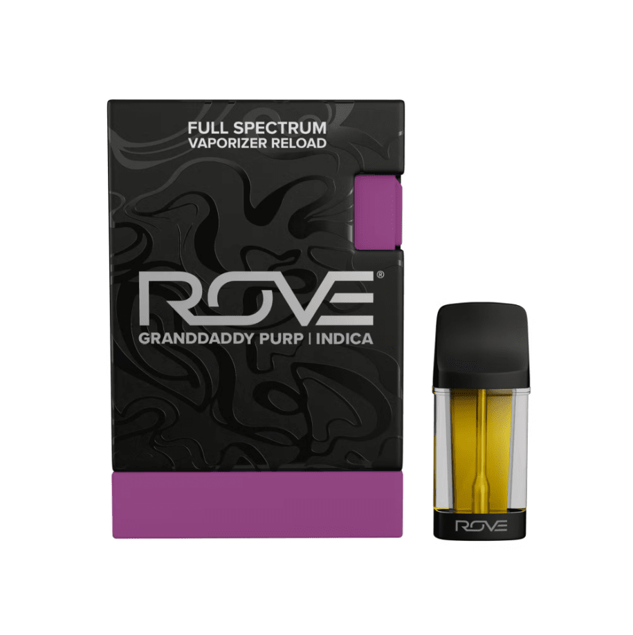 Rove Live Resin AIO Vape Reload Granddaddy Purp 1g