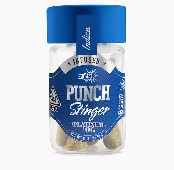 Punch - Stinger - Platinum OG - (2.5g) 5 pre-rolls