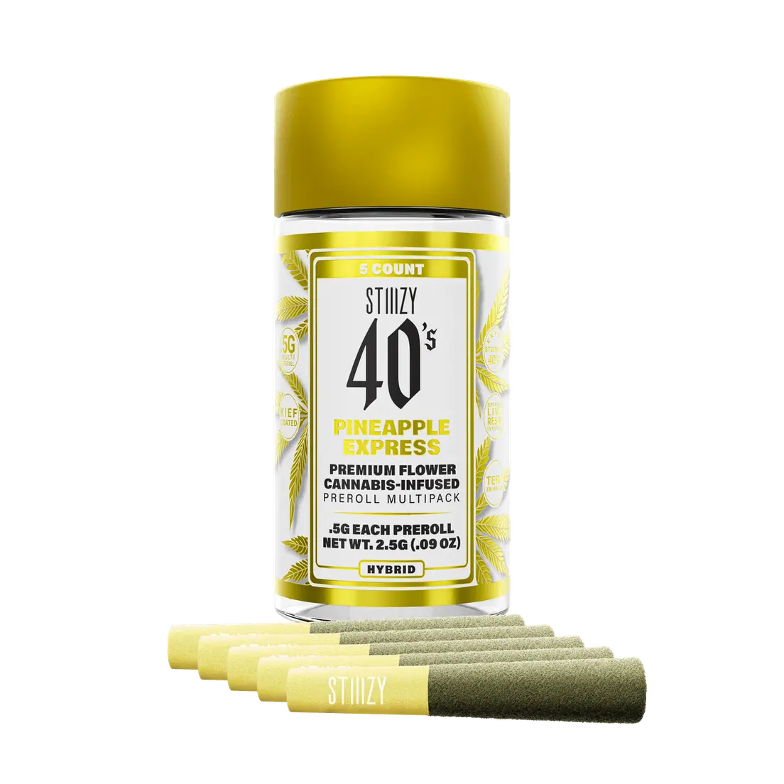 .5G 40s PREROLL MULTI PACK - PINEAPPLE EXPRESS 2.50 g