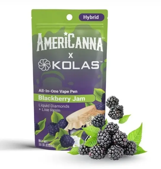 AmeriCanna x Kolas - Blackberry Jam x LCG AIO 1g
