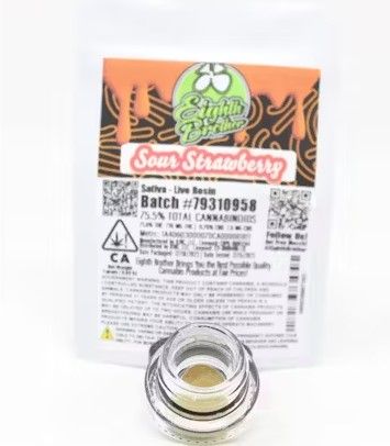 Eighth Brother - Rosin - 1g - Sour Strawberry
