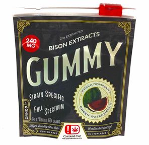 Bison 20mg Gummy Indica