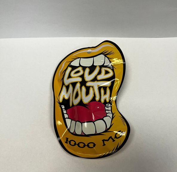 Loud Mouth Gummies 1000mg 4pk (Mango)