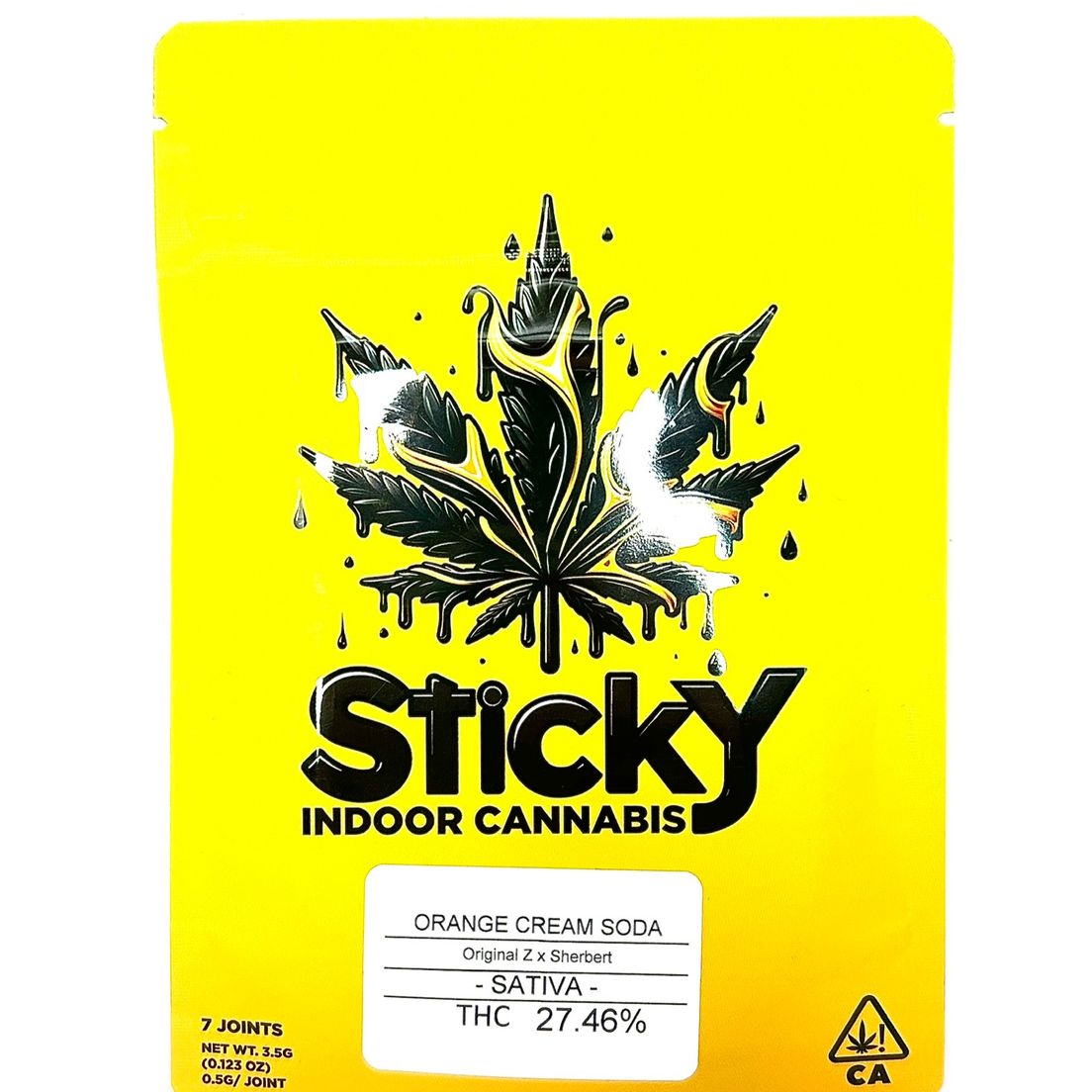 B2 GET PREROLL - Sticky - Orange Cream Soda - 7pk x 0.5g = 3.5g