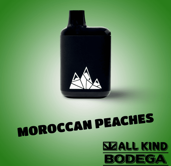 Moroccan Peaches 1g Disposable Cured Resin Vape Cart (@Pamolab)