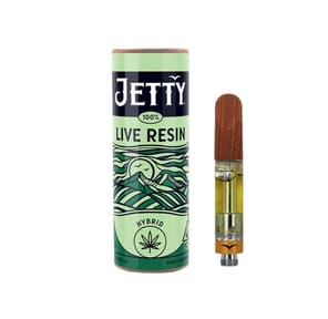 Jetty Live Resin Cartridge Hash Burger 1g