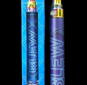 1. Blew 510 Thread Adjustable Voltage Battery (Charger Not Included) - Blue