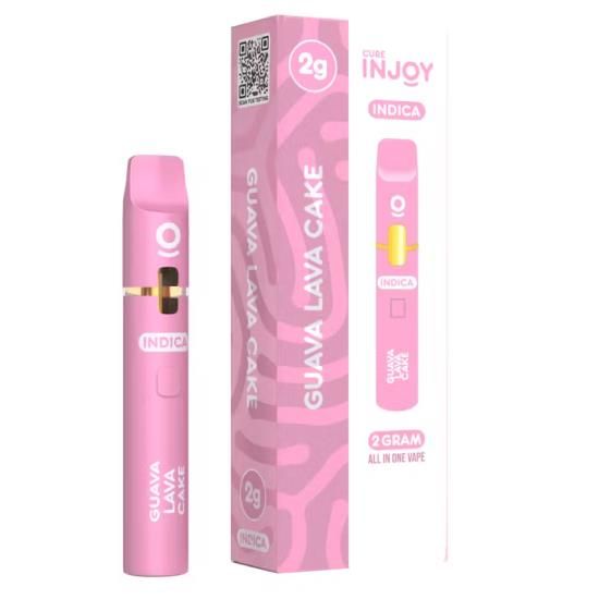 Cure Injoy - Vape Dispo - [Distillate] - Guava Lava Cake - 2g