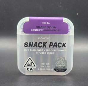 Boutiq Mini Joints (5ct) - Grape Soda w/ Rainbow Belts