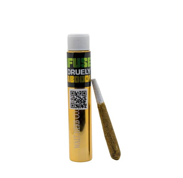 1G Sativa Diamond Infused Druely Kaboodle Pre Roll by Walt Herb Co.
