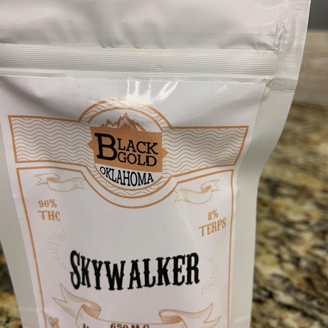 BLACK GOLD 650 MG VAPE - SKYWALKER BY Argent Cannabis