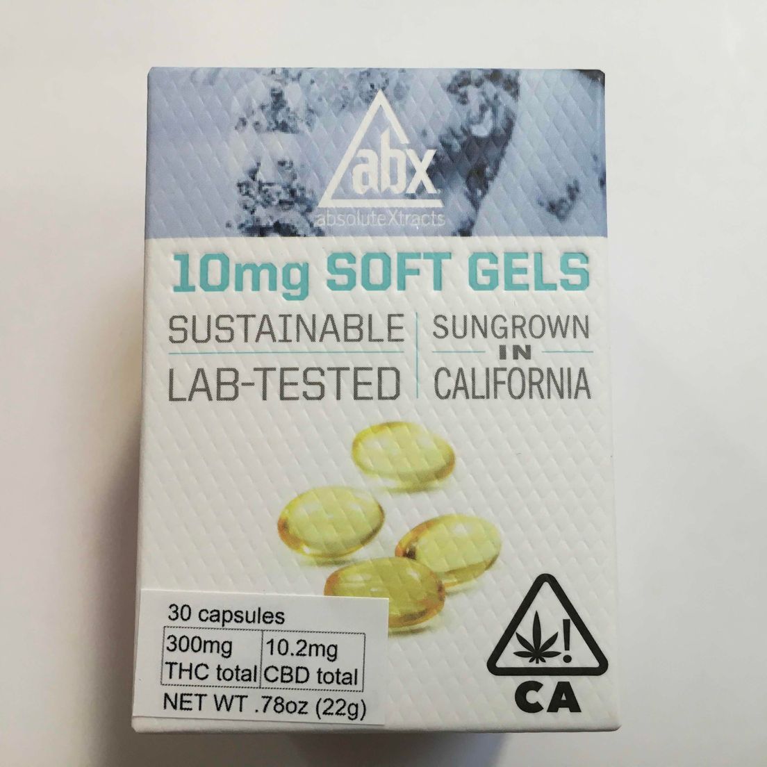 ABX - 10mg Soft Gels 30pk