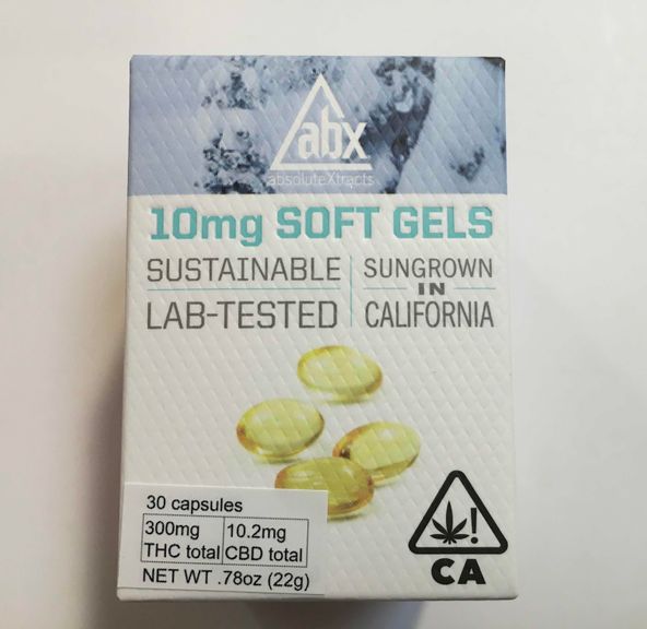 ABX - 10mg Soft Gels 30pk