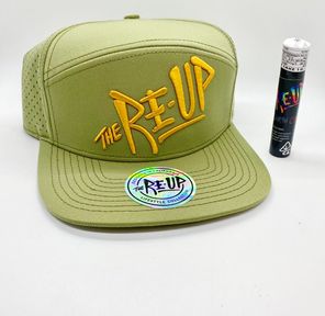 PRE-ORDER ONLY *Deal! $24 Green Goddess Edition Snapback - The Re-Up Performance Line + 1 Preroll