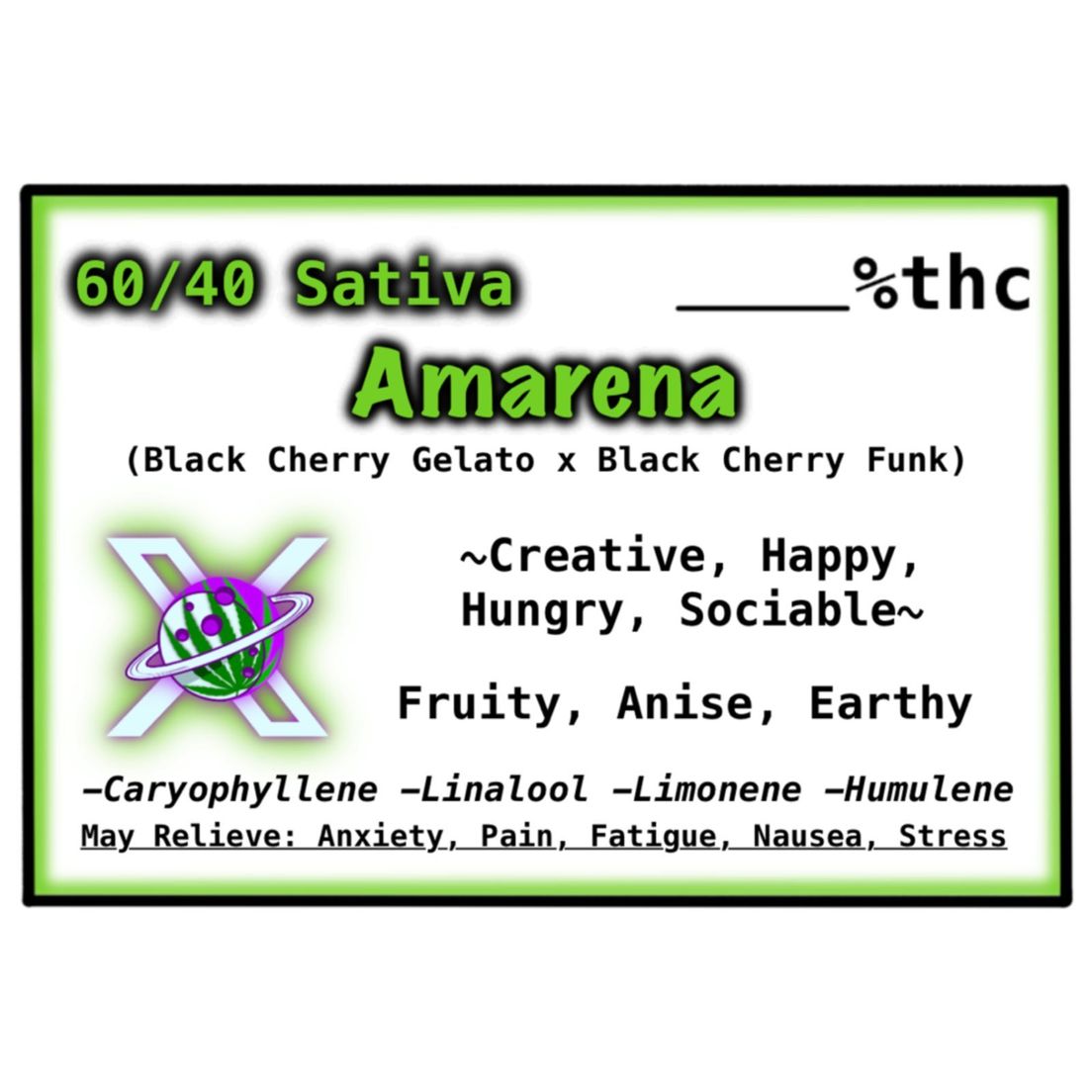Amarena ($25 Tier)