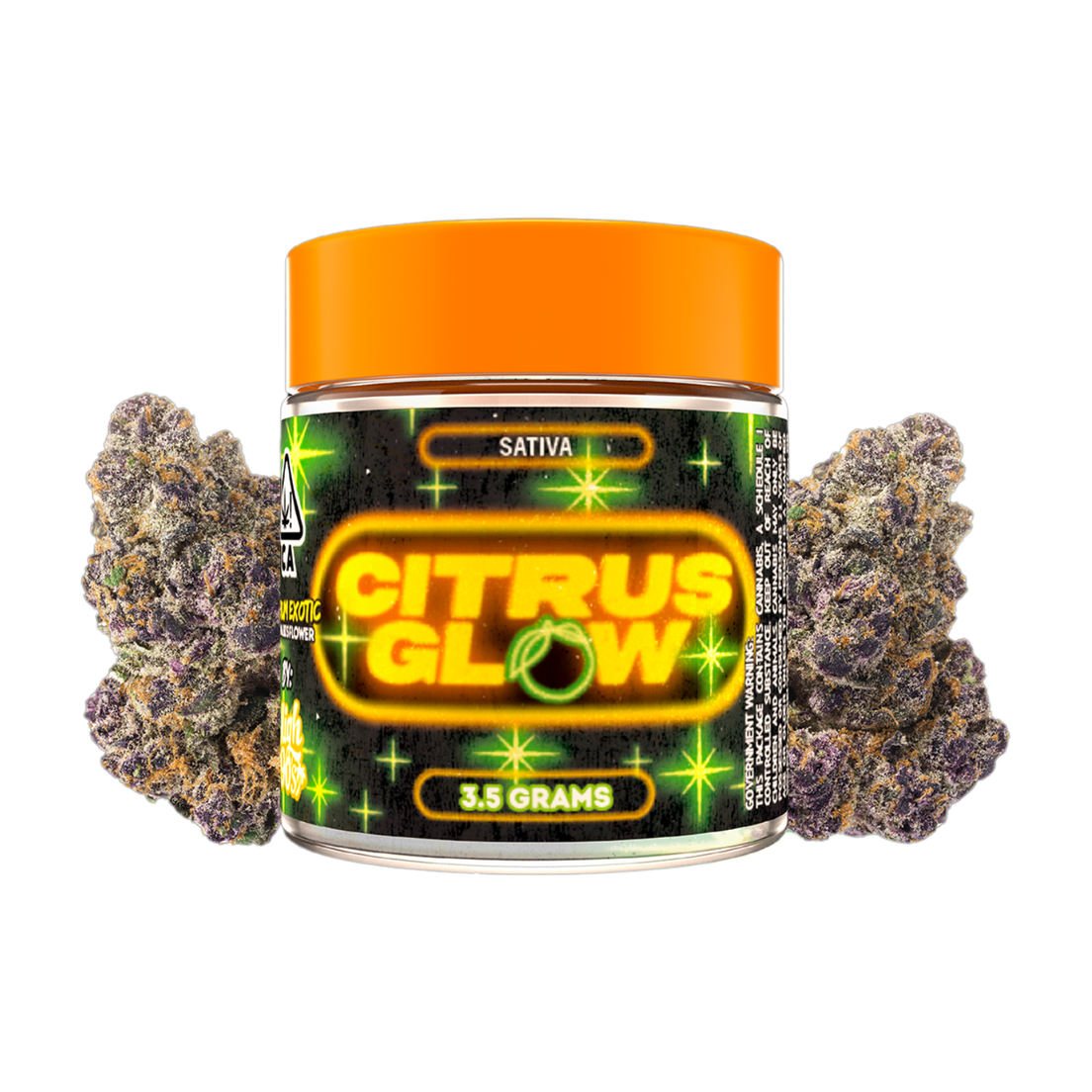 High 90s | Flower | 3.5g | Citrus Glow