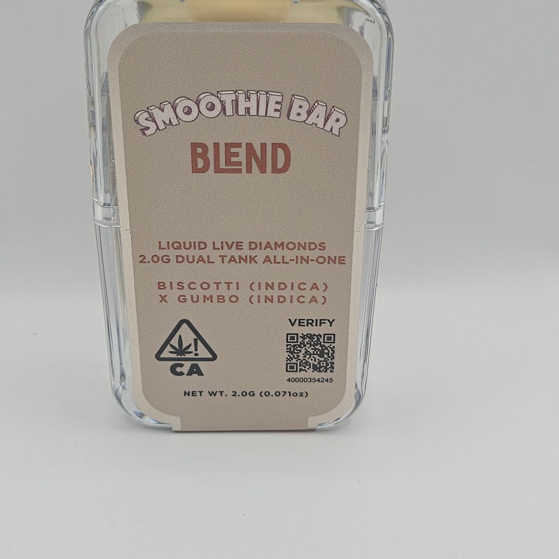 Smoothie Bar - Disposable - Biscotti x Gumbo - 2G