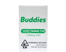 BUDDIES SOFT GEL - 100MG (10CT)