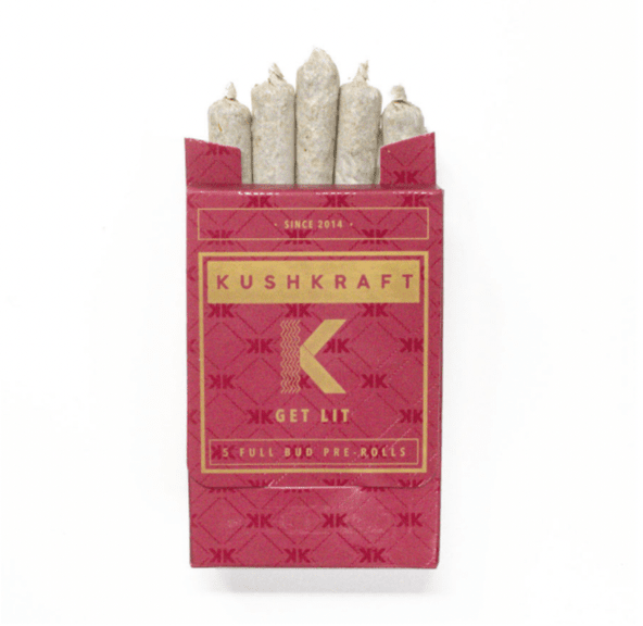 Old School Haze Sativa 5 x 0.6g Pre-Rolls by KushKraft