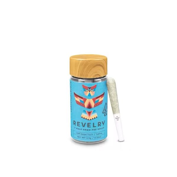 Revelry Herb Co - Strawberry Smash - Sativa - Pre Roll 7pk 3.5g