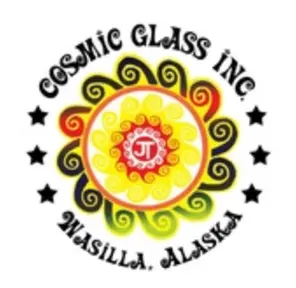 $40 COSMIC Glass Ash Trays