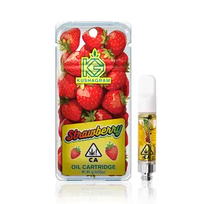 KUSHAGRAM Strawberry Premium Cartridge 1g 1.00 g