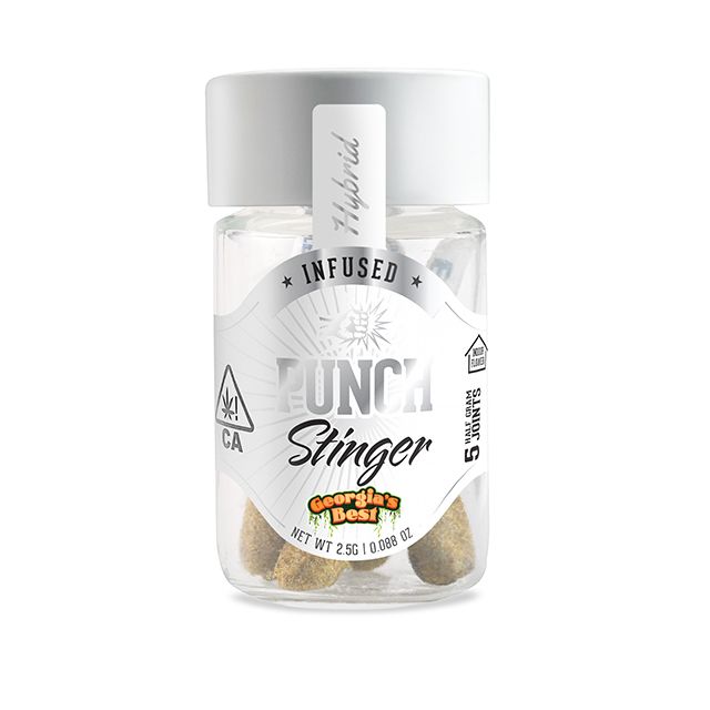 [Punch] Infused Preroll 5 Pack - 2.5g - Georgia's Best (H)
