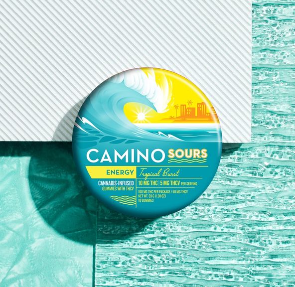 Camino | Gummies | Tropical Burst THCv 2:1 | Sativa | 100mg THC