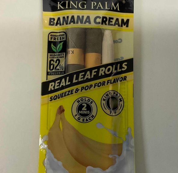 King Palm Banana Cream Rolls