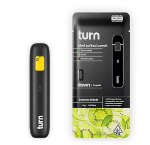 AIO | kiwi spiked punch | botanica blends | down 1.00 g