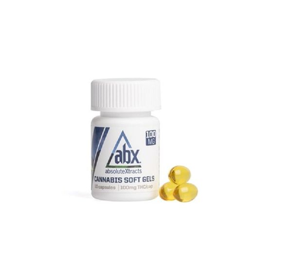 ABX Soft Gels 100mg THC (10 capsules)
