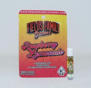 Fields Family Farmz Raspberry Lemonade 1g Liquid Diamond Cartridge 91%