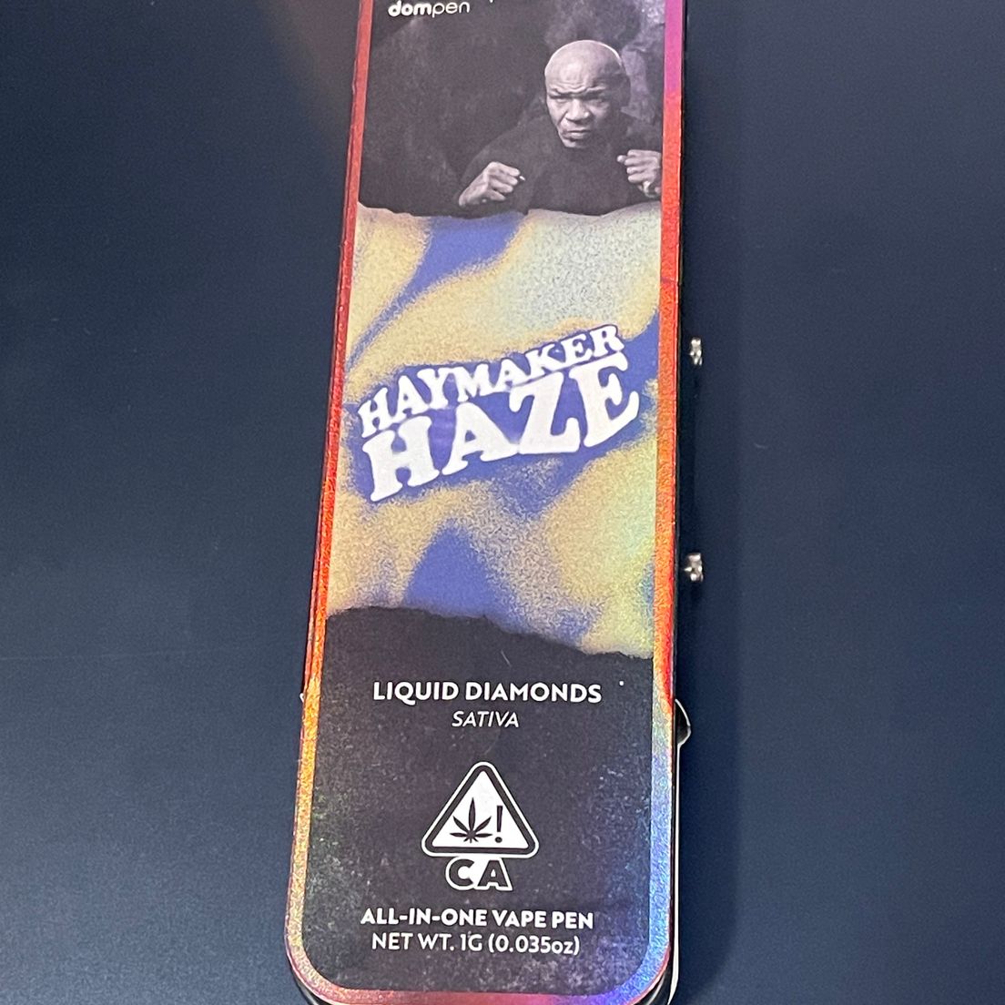 Dompen- Tyson Haymaker Haze Liquid Diamonds Disposable 1g (S)