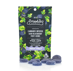 100mg Fruit Chews - Sour Blackberry