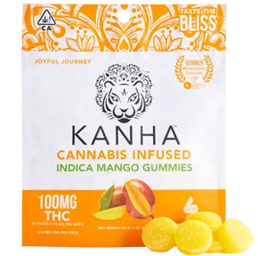 Kanha Indica Mango (100mg) Gummies