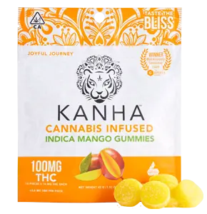 Kanha Indica Mango (100mg) Gummies