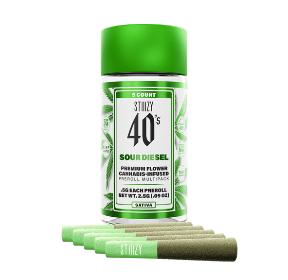 .5G 40S PREROLL MULTI PACK - SOUR DIESEL