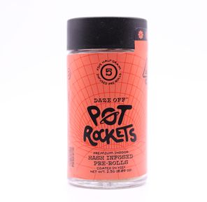 Daze Off- PURPLE KUSH 0.5G INFUSED PREROLLS 5 PACK