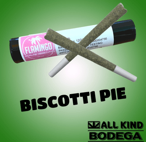 Biscotti Pie .5g Preroll 2 pack (Total weight 1g) (@flamingomaine)