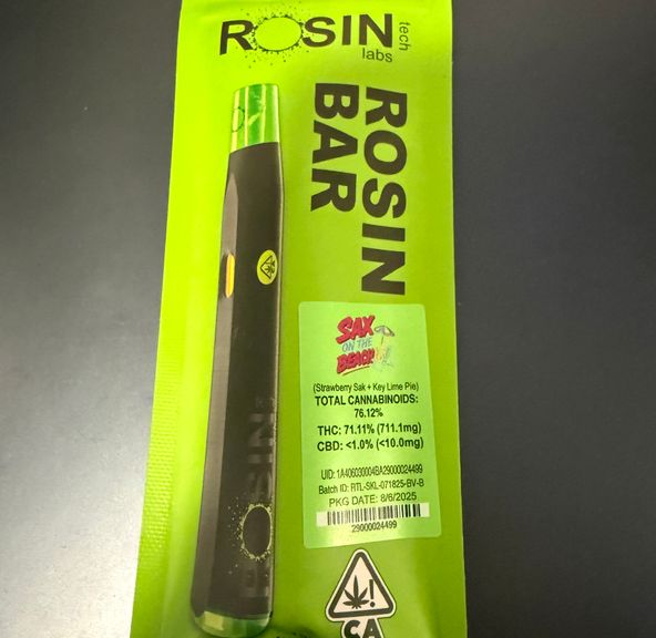 Rosin Tech Labs- Sax on the Beach Rosin Bar 1g (H)