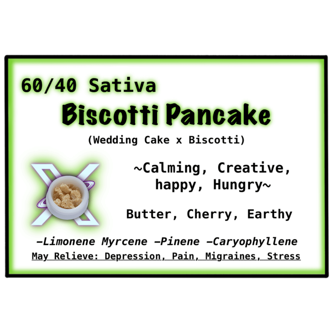 Biscotti Pancake RESIN 3.5g