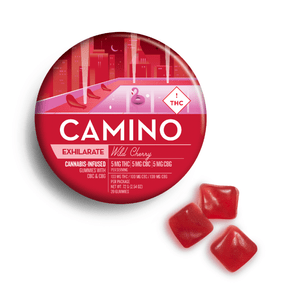 Camino Wild Cherry "Exhilarate" Gummies