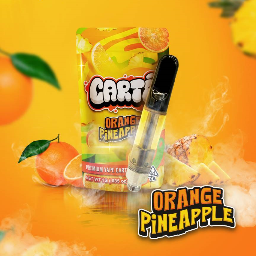 ⠀1g Orange Pineapple CARTÉ Cartridge
