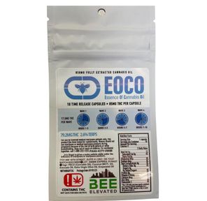 BEE ELEVATED FECO TIME RELEASE CAPSULES 850MG
