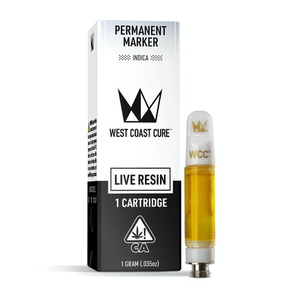 West Coast Cure - Permanent Marker Live Resin Cartridge - 1g