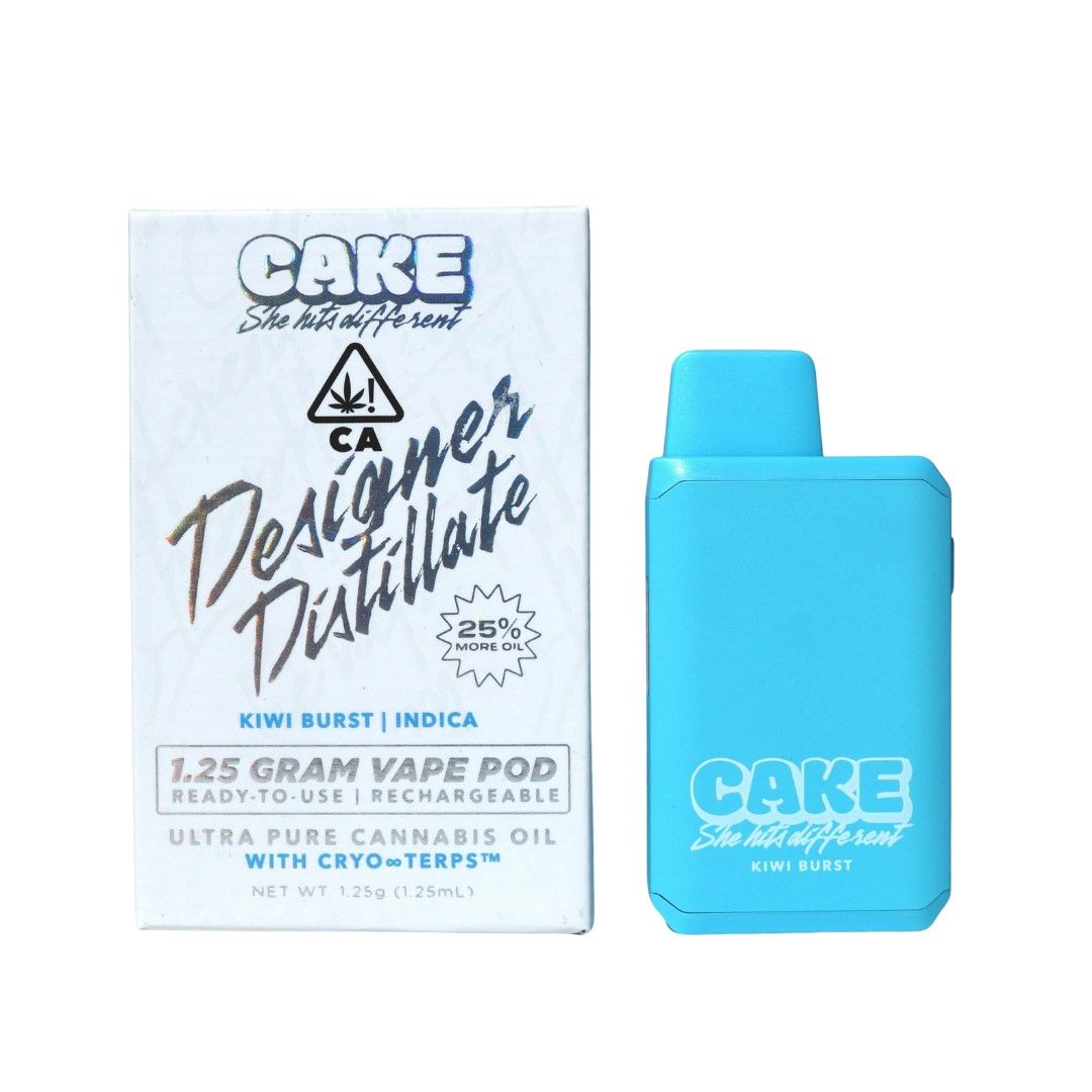 Cake AIO Vape Kiwi Burst 1.25g